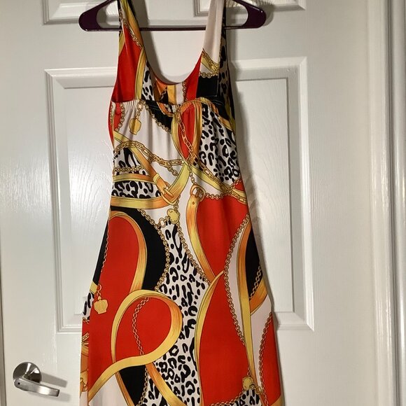 iB Diffusion Chain Animal Print Maxi Dress - Picture 7 of 11